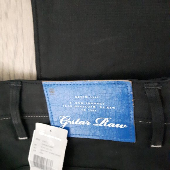 G-Star Raw Jeans Women Low Loose Tapered Fit Size 28 Length 32 Wax Denim - Picture 9 of 16